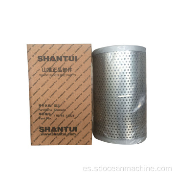 Filtros Shantui 175-49-11221 para bulldozer sobre orugas